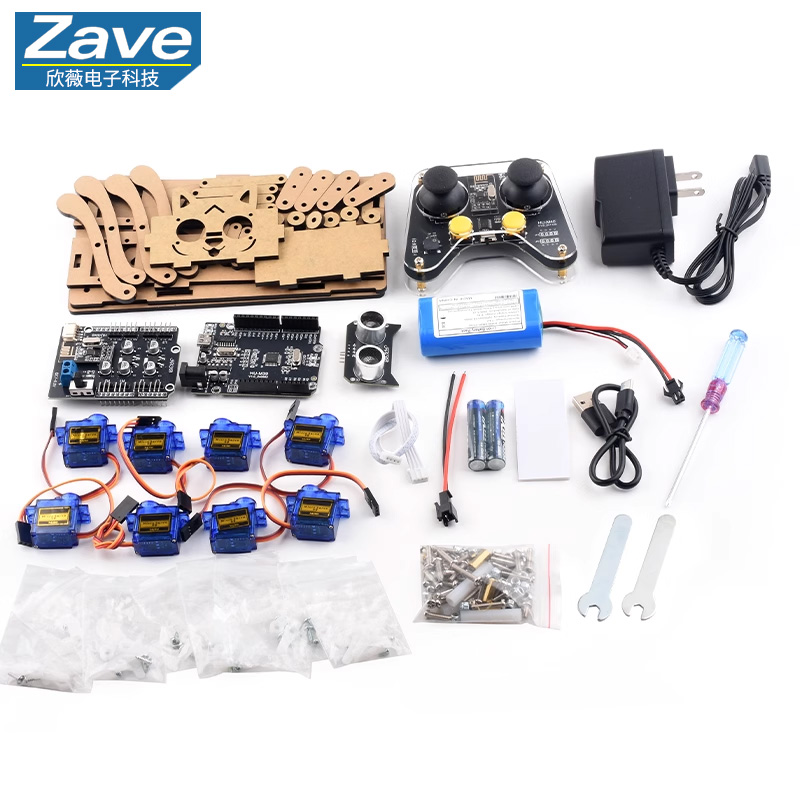 Diy Electronics India - روبوت برمجة وتطوير ذكي، كلب ميكانيكي