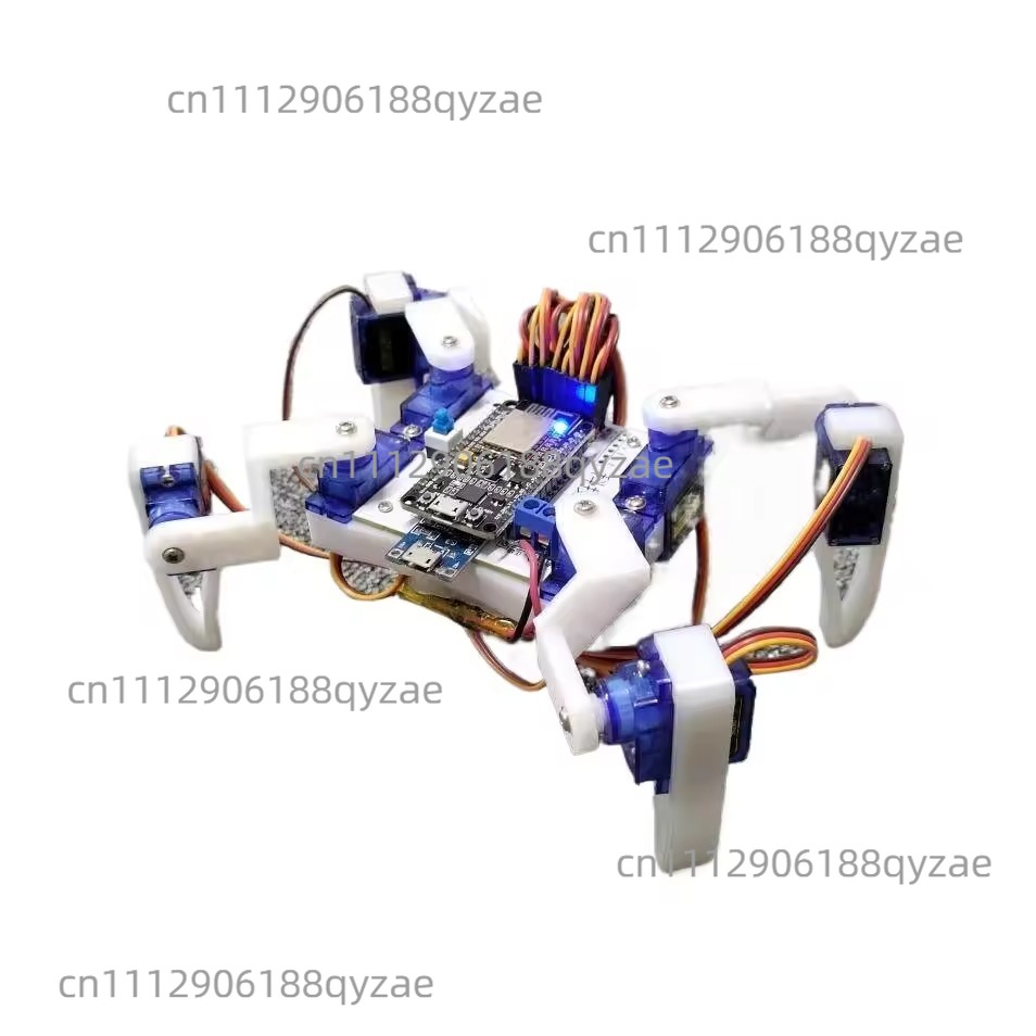 Diy Innovative Electronics - روبوت عنكبوت رباعي الأرجل، روبوت حيوي،