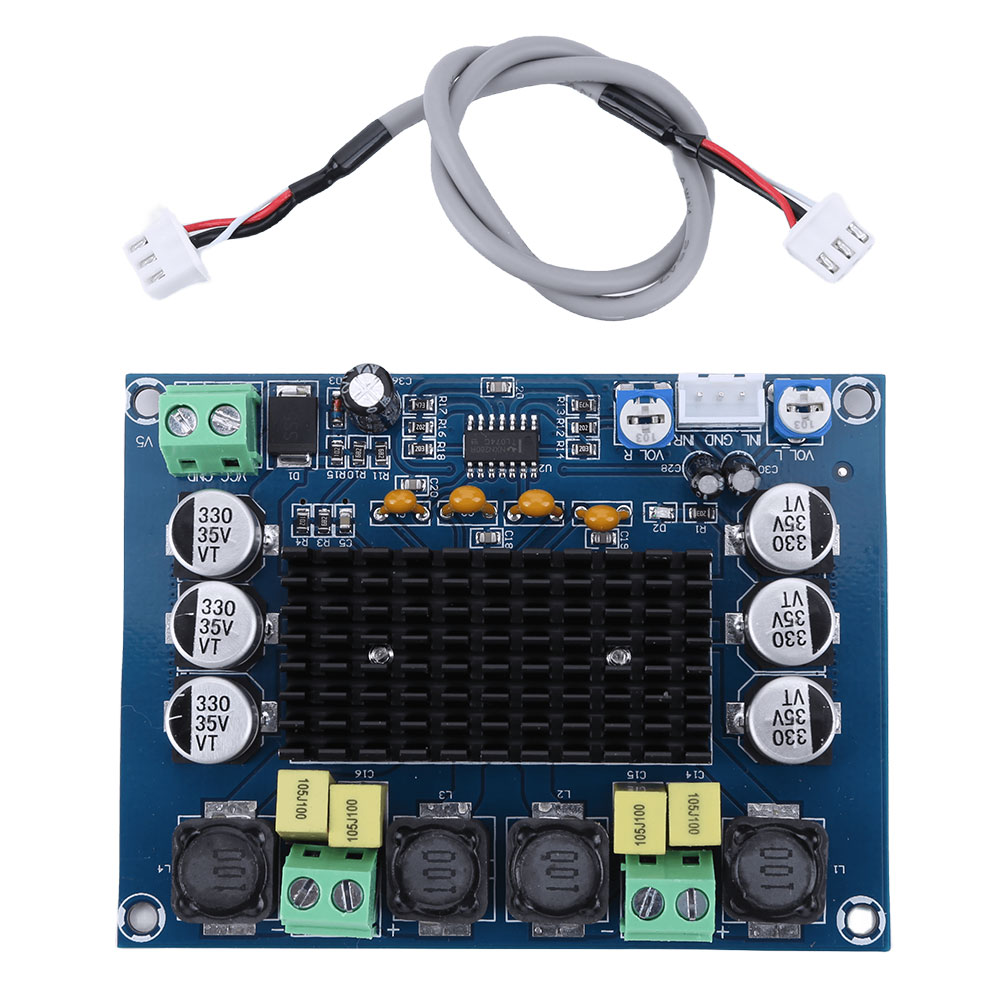 Diy Electronic Modules - وحدة مكبر صوت ستيريو XH-M543 بجهد