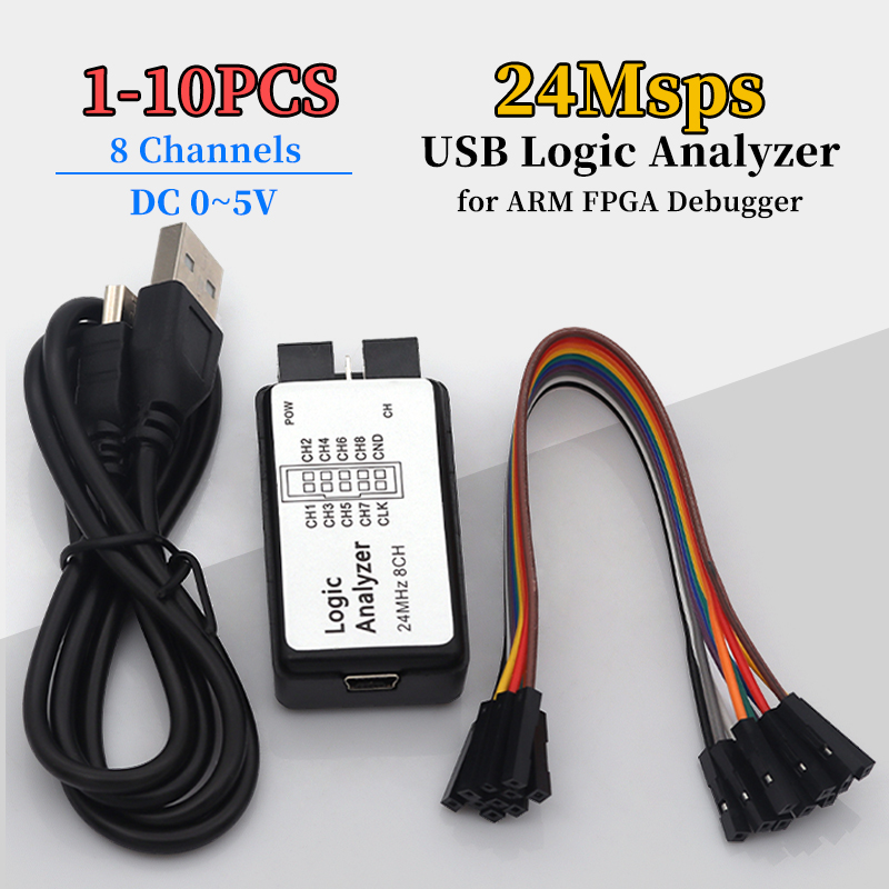 Logic Analyzer Usb - محلل منطقي USB للميكروكنترولر لتصحيح أخطاء