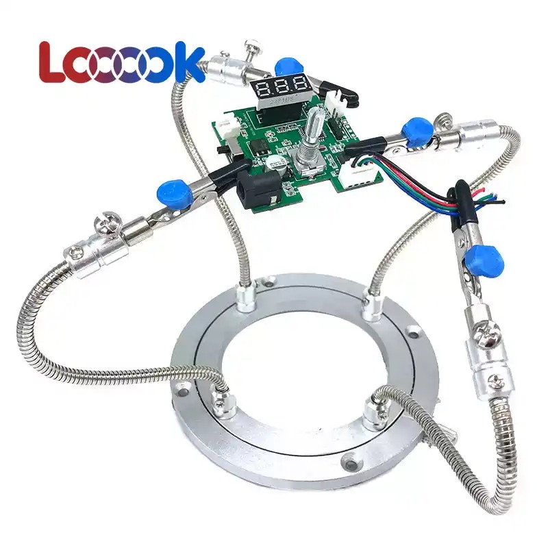 Diy Electronics Rack - مشبك إلكتروني دوار للحام من Universe