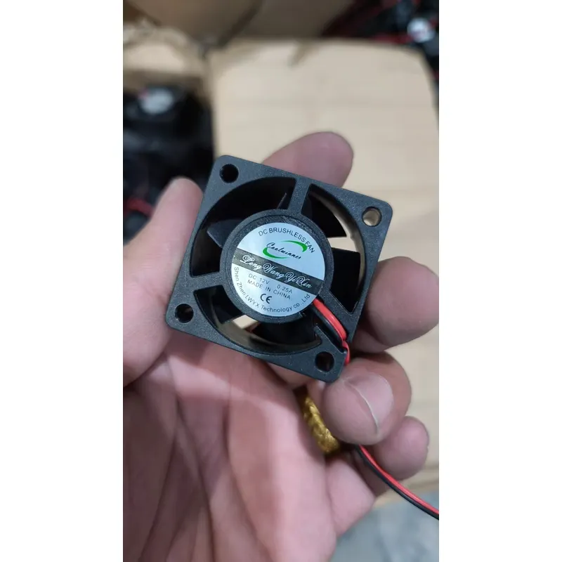 Diy Electronics Projects - مروحة تبريد صغيرة تعمل بالتيار المستمر