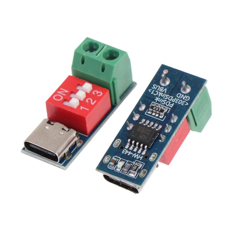وحدة تفعيل PD من نوع Type-C قا - مراجعة Diy Electronics Repair وسعره