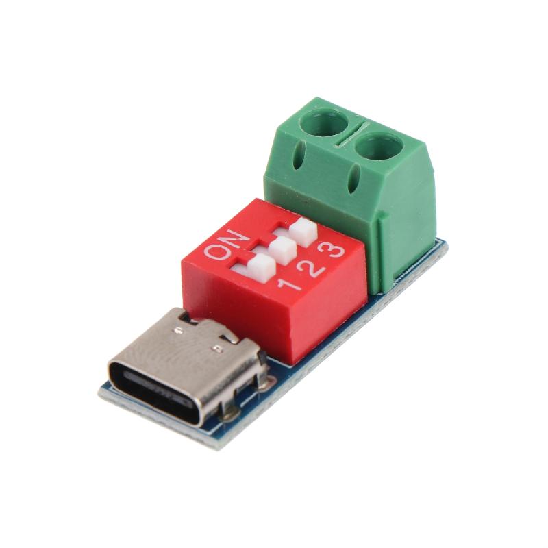 وحدة تفعيل PD من نوع Type-C قا - مراجعة Diy Electronics Repair وسعره