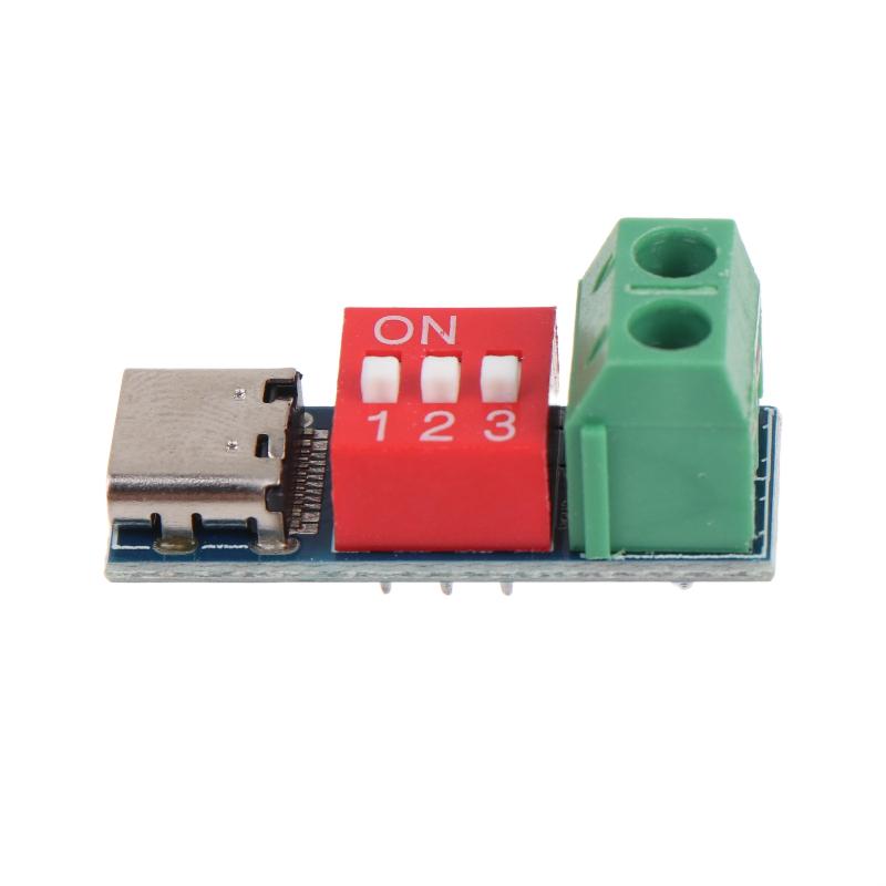 وحدة تفعيل PD من نوع Type-C قا - مراجعة Diy Electronics Repair وسعره