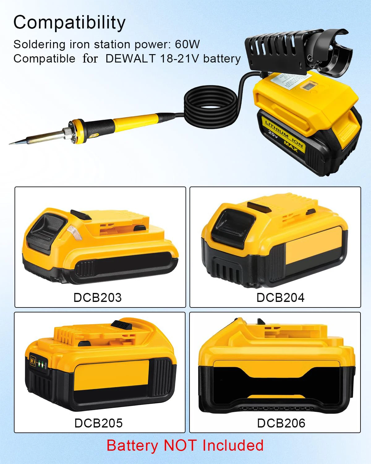 مجموعة مكواة لحام محمولة متواف - مراجعة Diy Electronics Tool Kit وسعره