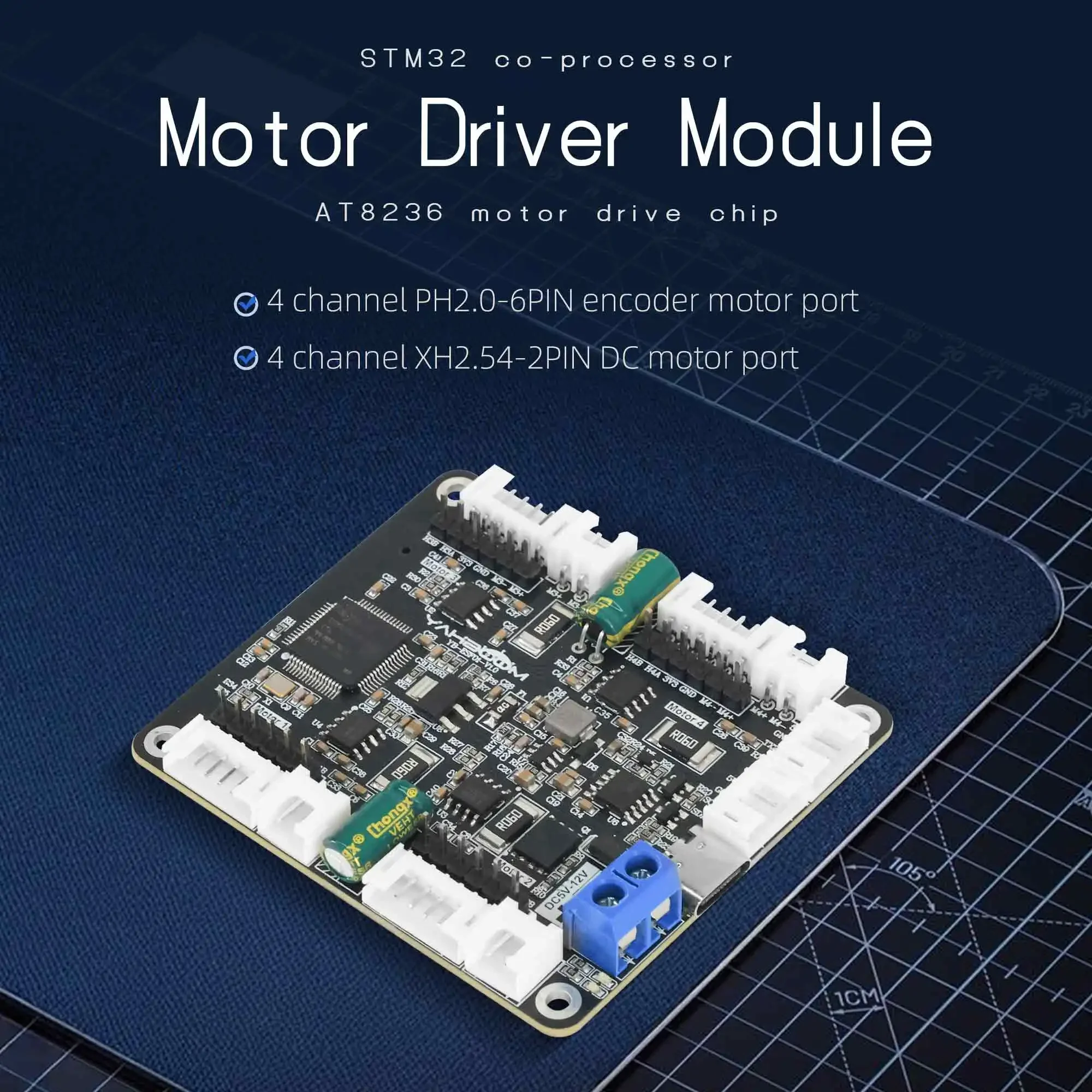 وحدة تحكم محركات رباعية القنوا - مراجعة Diy Electronics Projects وسعره