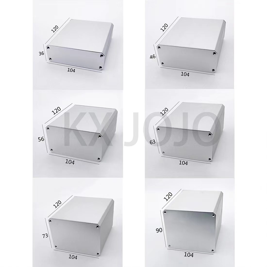 الألومنيوم الضميمة 104*36/46/5 - مراجعة Diy Electronics Projects وسعره