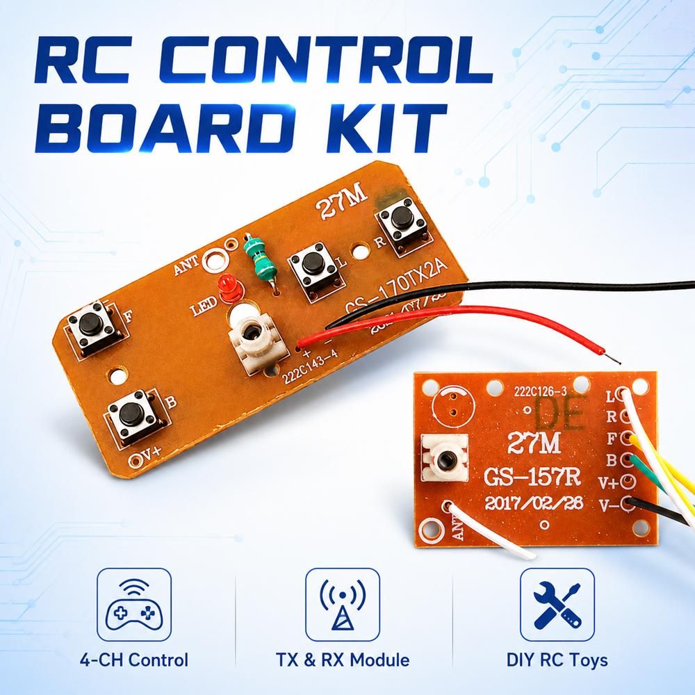 طقم تحكم عن بعد 27 ميجاهرتز، و - مراجعة Diy Electronic Modules وسعره