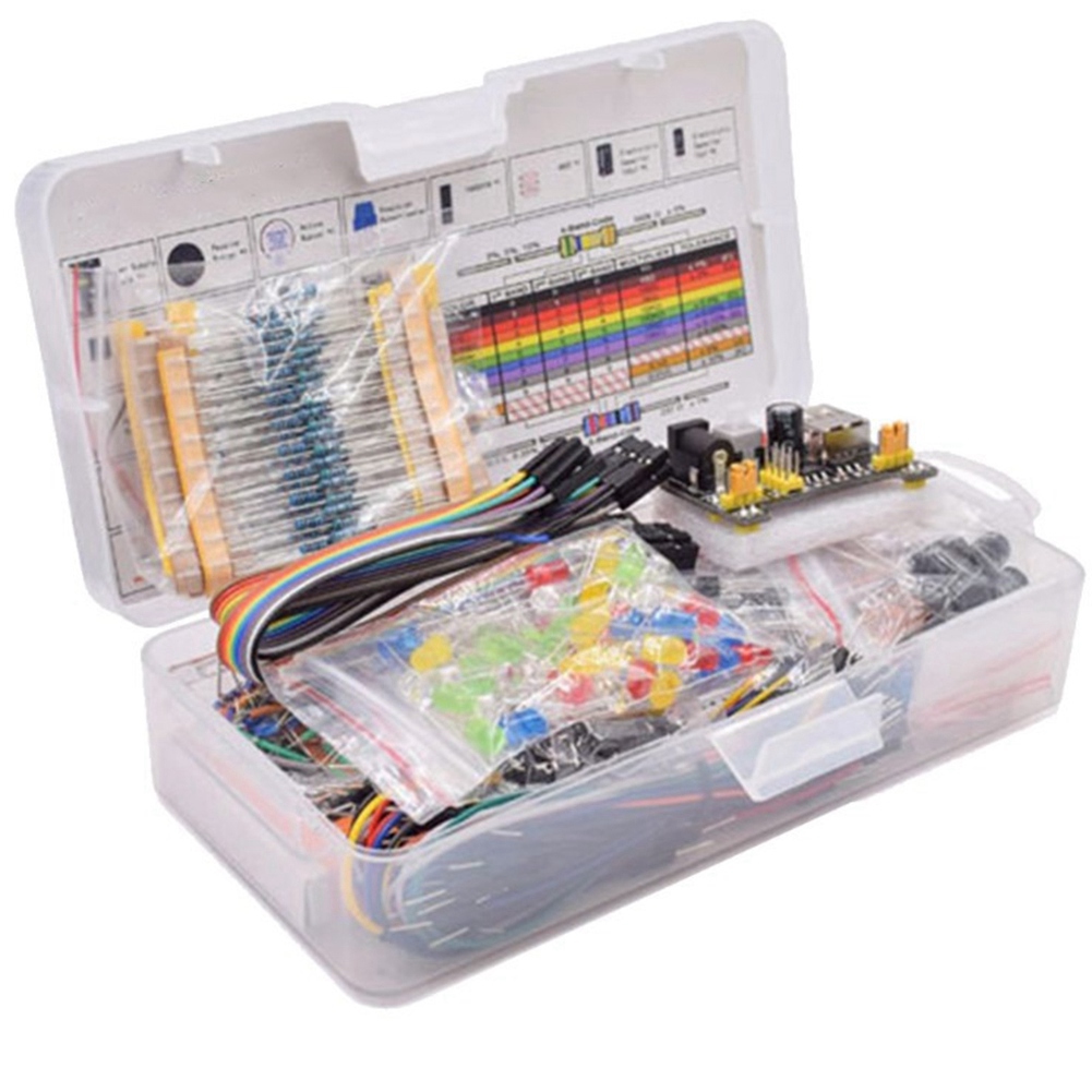 مجموعة لوحة توصيل إلكترونية جد - مراجعة Diy Electronics Components وسعره