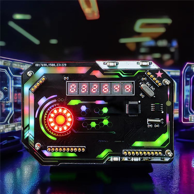 ABLU-طقم ساعة رقمية مكتبية إلك - مراجعة Diy Innovative Electronics وسعره