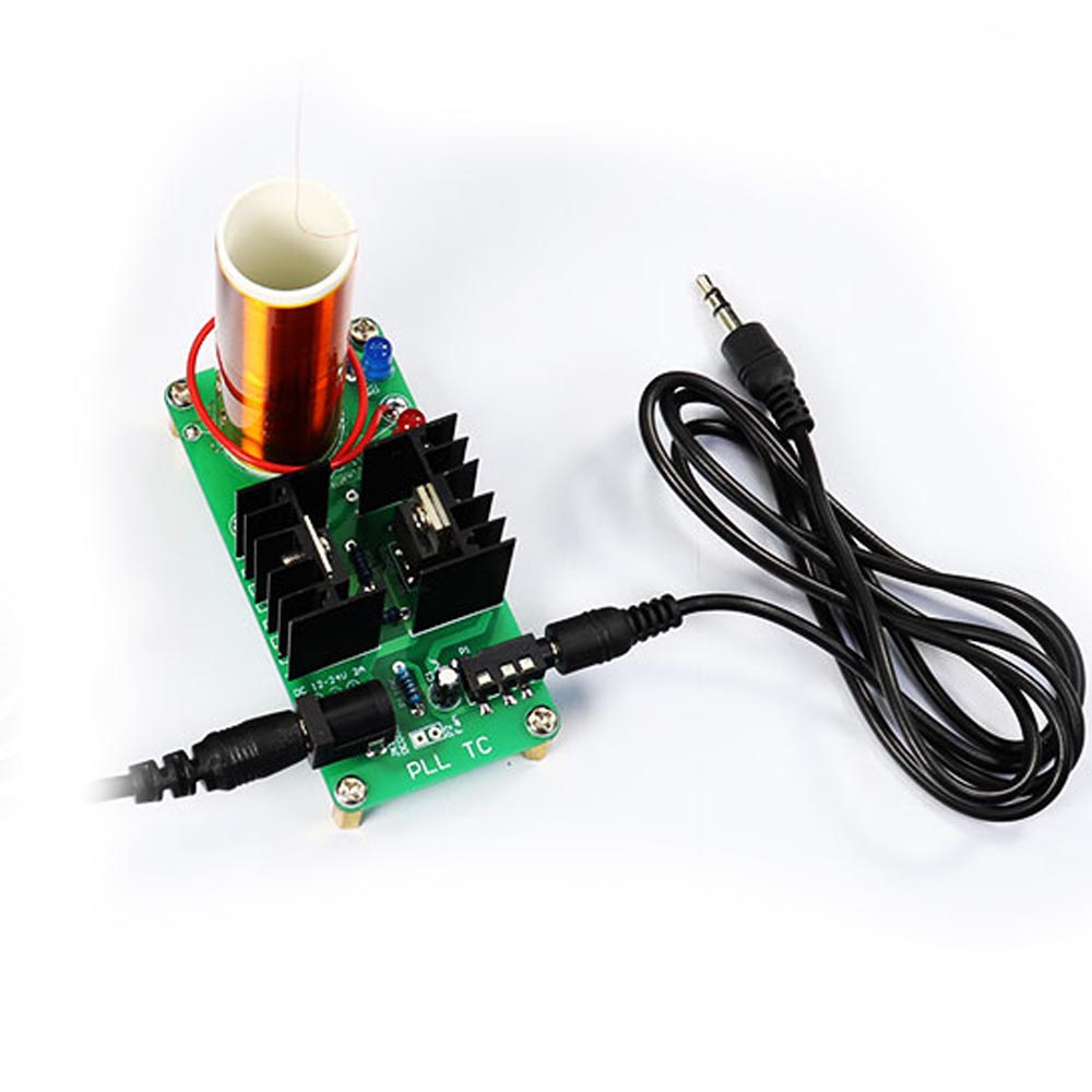 طقم ملف تيسلا الموسيقي الإلكتر - مراجعة Diy Electronics Projects وسعره