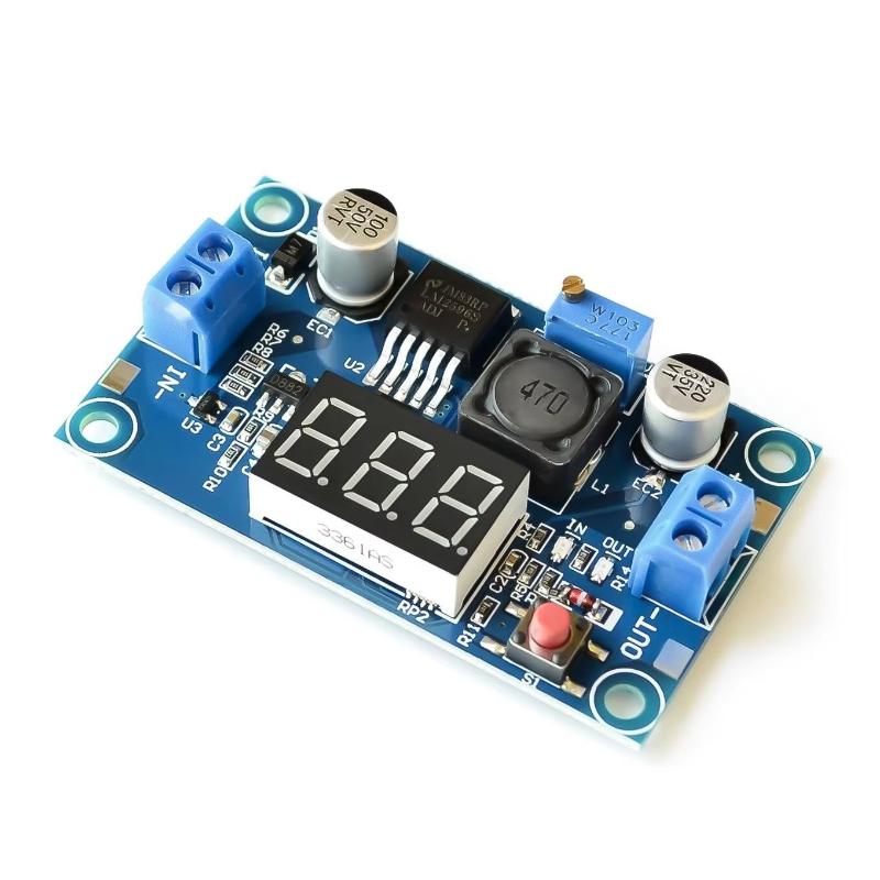 وحدة تزويد الطاقة LM2596 مع شا - مراجعة Diy Electronic Modules وسعره