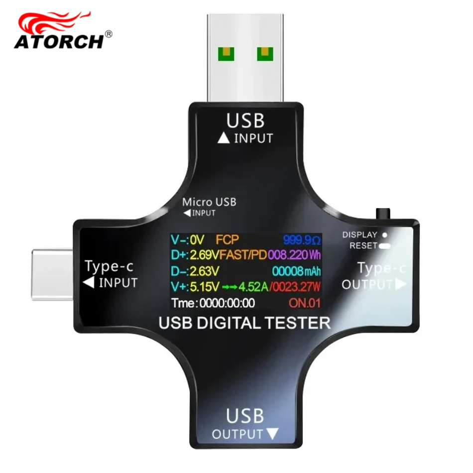 USB تستر تيار مستمر نوع-C PD ا - مراجعة Logic Analyzer Usb وسعره