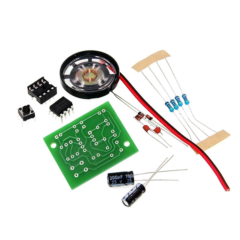 طقم تدريب على اللحام لجرس البا - مراجعة Diy Electronics Projects وسعره