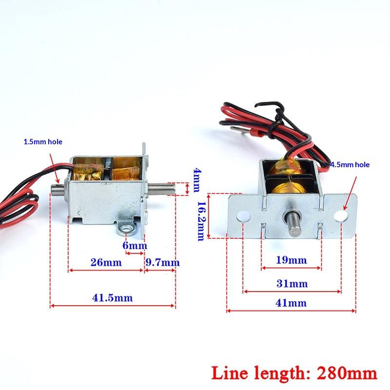 مغناطيس كهربائي صغير ذاتي التث - مراجعة Diy Electronics Projects وسعره