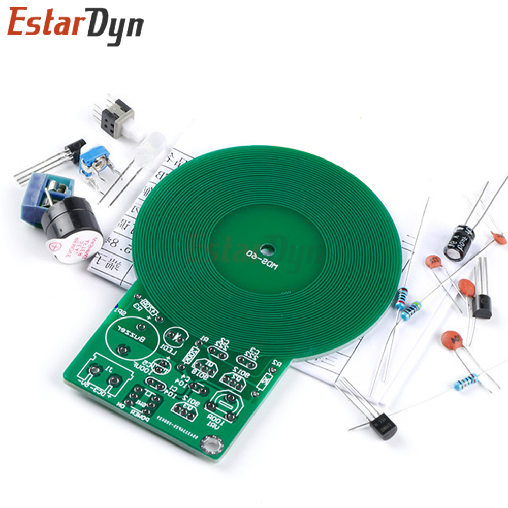 طقم كاشف المعادن JS-60 للتركيب - مراجعة Diy Electronics Tool Kit وسعره