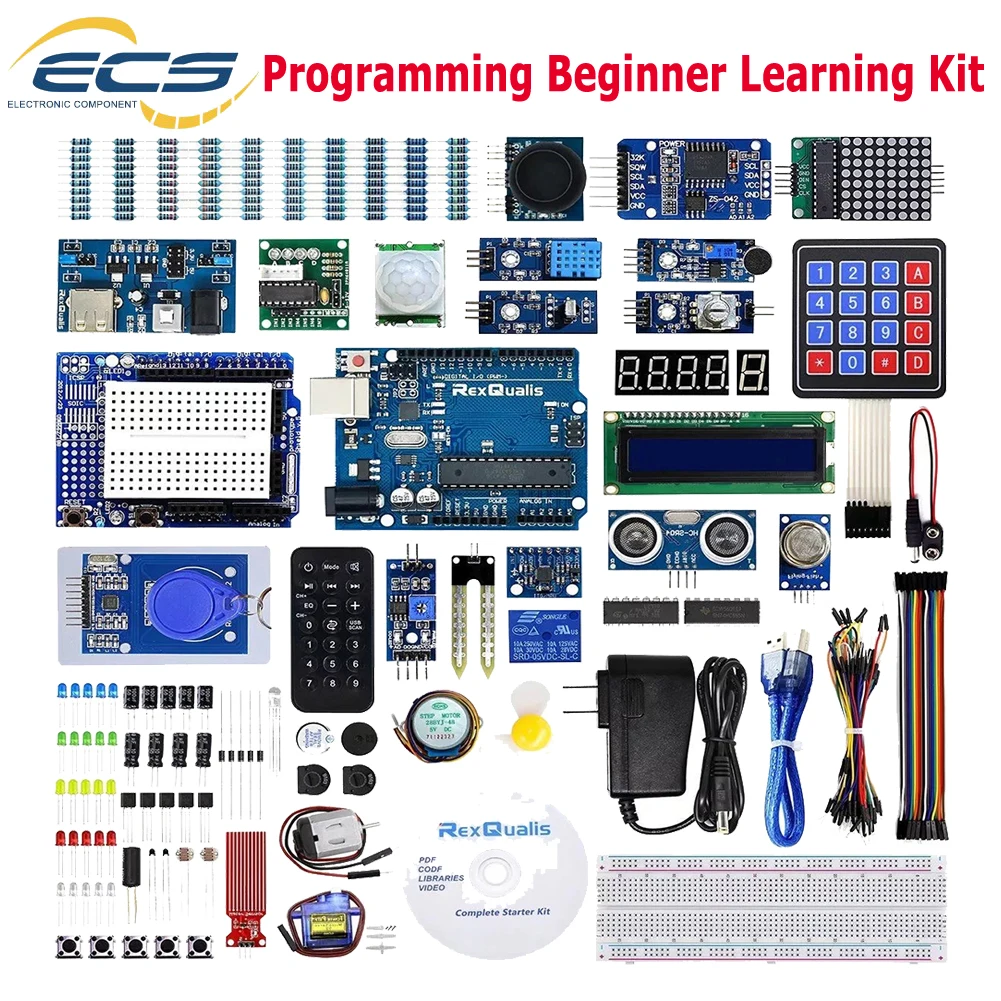 مجموعة تعلم للمبتدئين النسخة ا - مراجعة Diy Electronics Kits For Beginners وسعره