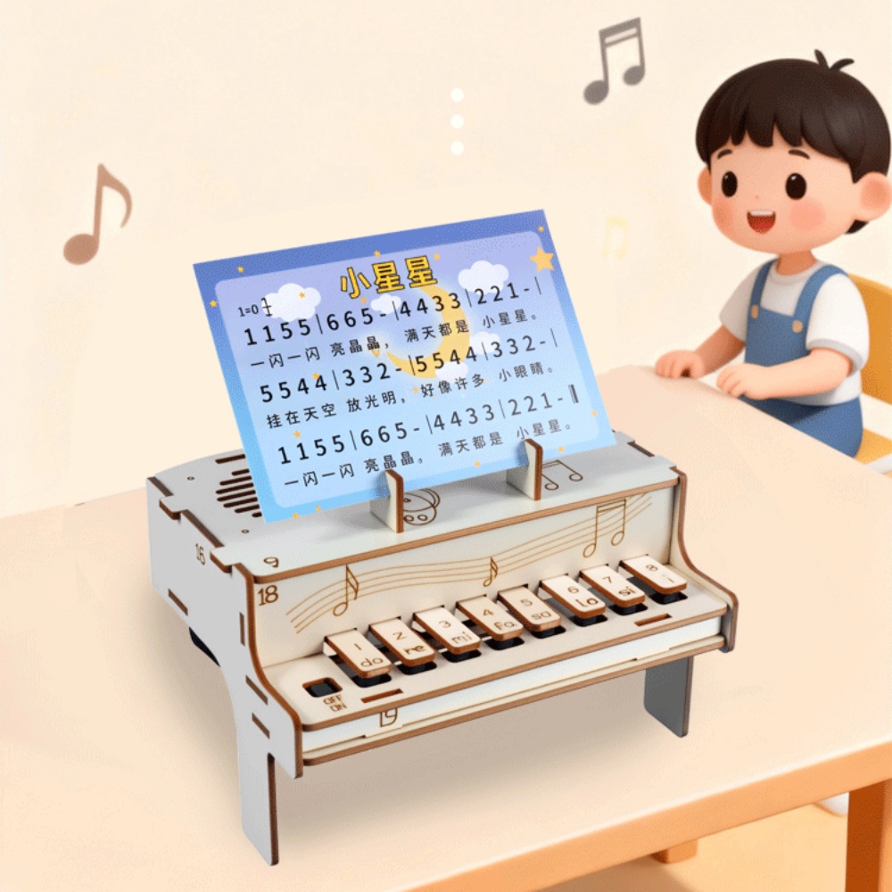 نموذج بيانو إلكتروني خشبي للتج - مراجعة Diy Electronics Tool Kit وسعره