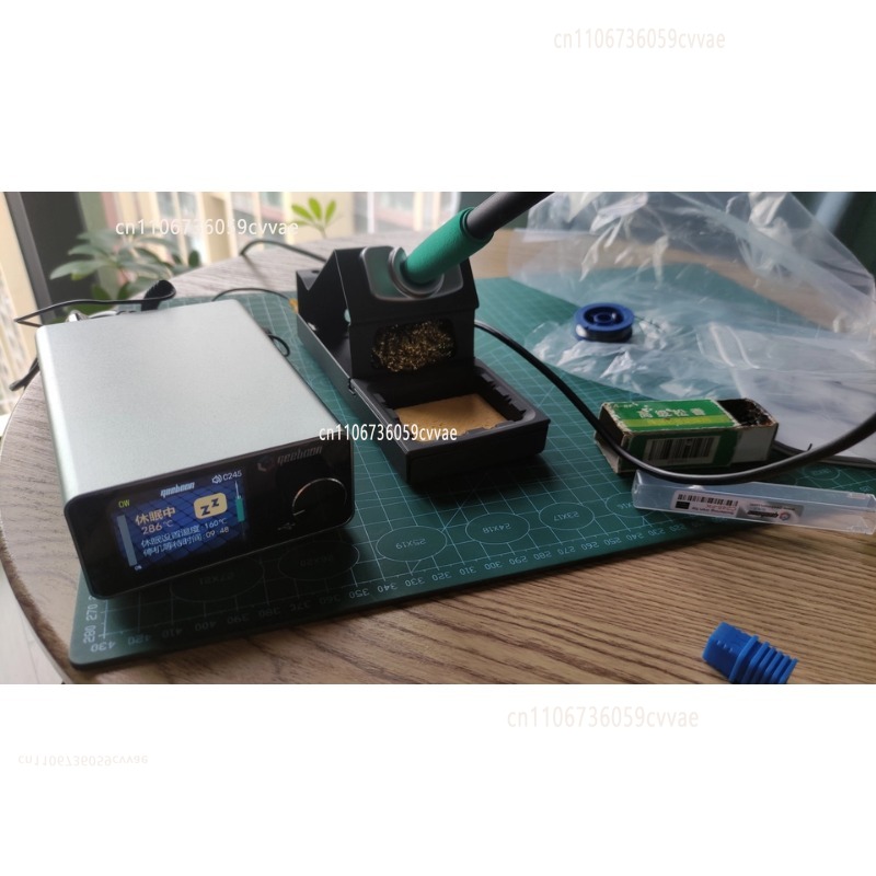 طقم محطة لحام TC22 بقوة 240 وا - مراجعة Diy Electronics Repair وسعره
