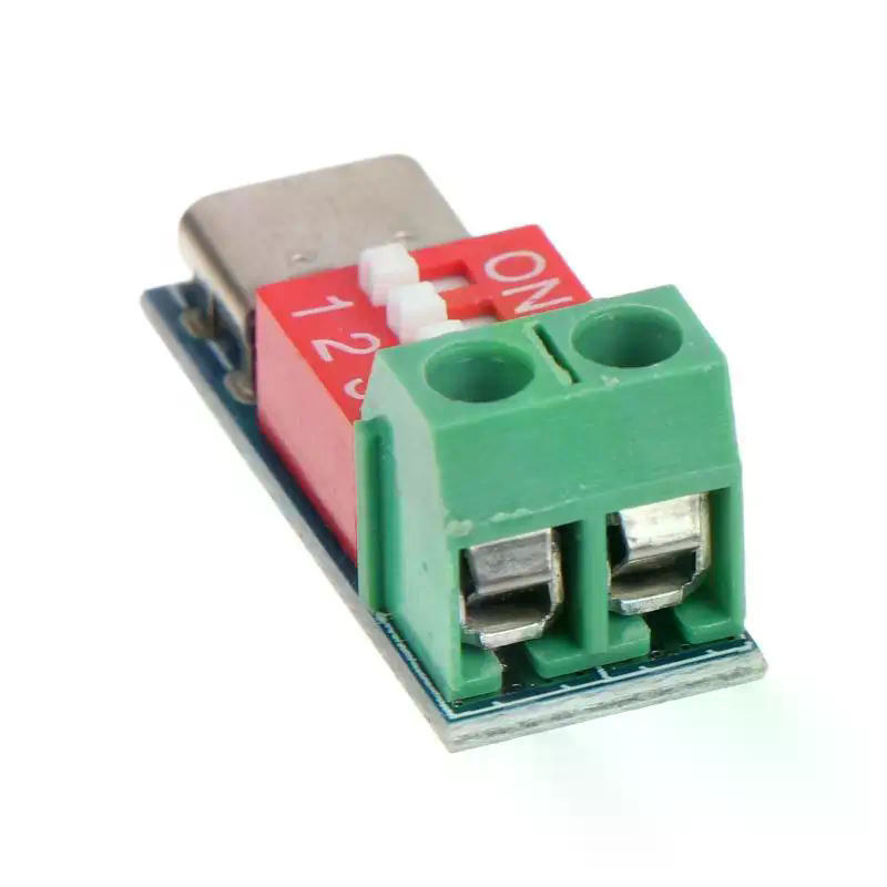 وحدة تفعيل PD من نوع Type-C قا - مراجعة Diy Electronics Repair وسعره
