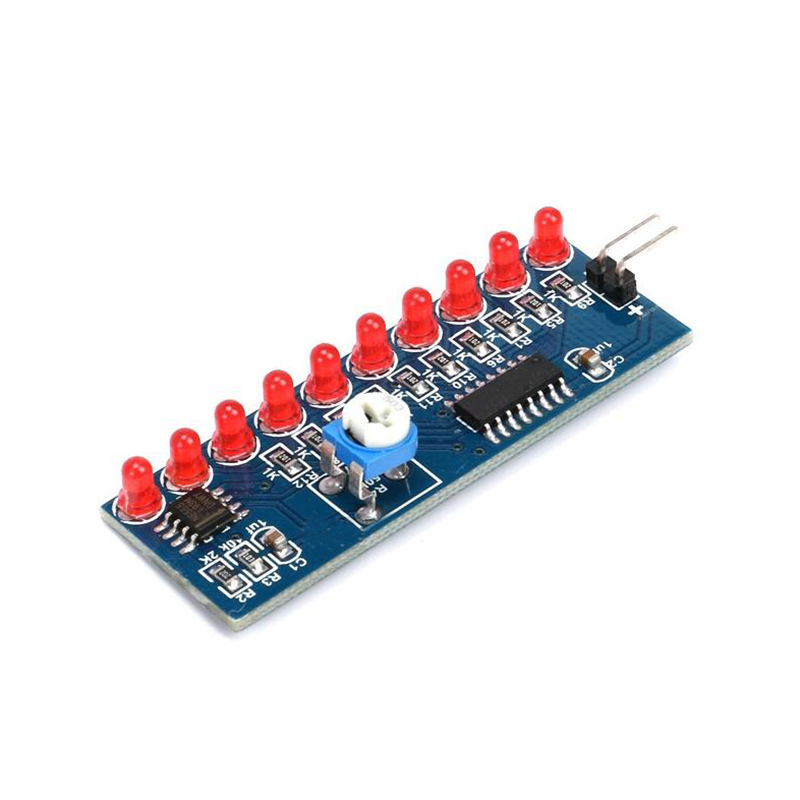 NE555 + CD4017 تشغيل LED تدفق  - مراجعة Diy Electronics News وسعره